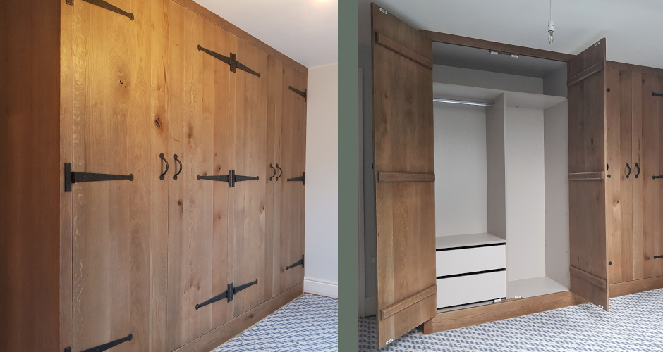 Made to Measure Oak Wardrobes